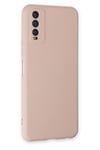 Mey İthalat®  Vivo Y11S Kılıf Nano içi Kadife Silikon - Pudra
