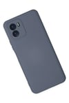 Mey İthalat®  Vivo Y15S Kılıf Nano içi Kadife Silikon - Gri