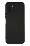 Mey İthalat®  Vivo Y15S Kılıf Nano içi Kadife Silikon - Siyah