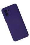 Mey İthalat®  Vivo Y15S Kılıf Nano içi Kadife Silikon - Mor