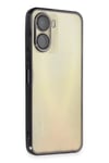 Mey İthalat®  Vivo Y16 Kılıf  Lensli Silikon - Siyah