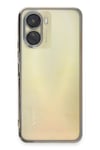 Mey İthalat®  Vivo Y16 Kılıf  Lensli Silikon - Gold