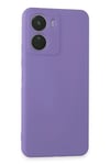 Mey İthalat®  Vivo Y16 Kılıf First Silikon - Lila