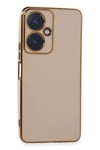 Mey İthalat®  Vivo Y27 Kılıf Volet Silikon - Pembe