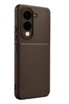 Mey İthalat®  Vivo Y29S Auto Focus Karbon Kapak - Kahverengi