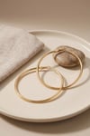 Mey İthalat® 316L Çelik Gold Renk 56 mm Halka Küpe