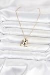 Mey İthalat® 316L Çelik Zincir Gold Renk Dolphin Model Kadın Kolye