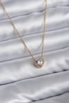 Mey İthalat® 316L Çelik Zincir Gold Renk Charm Kadın Kolye