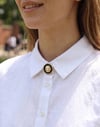 Mey İthalat® Aslan Model Gold Renk Düğme veya Manşet Broşu