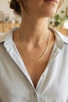 Mey İthalat® Gold Renk Pul Model 60 cm Kadın Kolye
