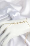 Mey İthalat® Gold Renk Zirkon Taşlı Sıralı Kutup Yıldızı Model Şahmeran