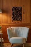 Mey İthalat® Gotham Temalı Ahşap Duvar Saati - 25x35 cm Lazer Kesim Dekoratif Saat