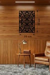 Mey İthalat® Gotham Temalı Ahşap Duvar Saati - 25x35 cm Lazer Kesim Dekoratif Saat