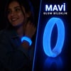 Mey İthalat® Mavi Kalın Glow Bileklik – Kırılarak Yanan Parti ve Festival Bilekliği