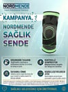 Mey İthalat® NORDMENDE Örgü Dizlik | Kontrollü Kompresyonlu Diz Destekleyici