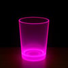 Mey İthalat® PartyGlow Neon Pembe Bardak 8.5 x 10.5 cm