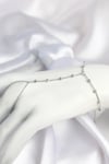 Mey İthalat® Pirinç Gümüş Renk Dorika Model Kadın Şahmeran