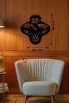 Mey İthalat® Vosvos ve Retro Araba Temalı Ahşap Duvar Saati - 40x40 cm Lazer Kesim