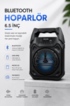 Mikrofonlu Bluetooth Ses Sistemli USB, Micro SD, FM ve Uzun Pil Ömrü