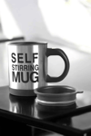 Mikser Kupa Yazılı Mug Bardak Karıştırma Özelliği