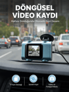 Mini Araç İçi Kamera Sürekli Kayıt Geniş Açılı Yeni Nesil