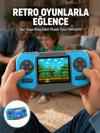 Mini Arcade Oyun Konsolu Hafif Taşınabilir Çocuk Hediyelik
