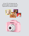 Mini Dijital Çocuk Kamerası 8MP HD Ekranlı 1080P Video ve Şarjlı