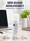 Mini Şarjlı Buhar Nemlendirici – Taşınabilir, Enerji Tasarruflu, Kablosuz Kullanım Yeni Nesil