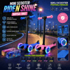 Mını Scooter Rıden Shıne Işıklı Scooter 55x57-64-71cm Fosforlu Renkli +2 Yaş - 40kg Max Taşıma Herhangi Bir Renk Gönderilir Bx40
