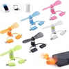 Mini Telefon Fanı - Lightning - Type-C - Micro USB Girişli - Sessiz