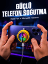 Mobil Oyuncular İçin RGB Işıklı Telefon Soğutucu