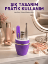 Mor Manikür Pedikür Seti Taşınabilir Kişisel Bakım Kiti