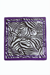 Mor Renkli Zr Şifon Fular 50*50 cm