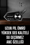 Motorcu Kulaklığı Kask Kulaklığı ANC Özelliği Sesli Görüşme Özelliği