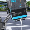 Motor,motosiklet,bisiklet ,scooter İçin 360 Derece Dönebilen Dikiz Aynası Versiyonu Telefon Tutucu Aparat Bx40