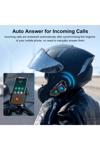 Motosiklet Bluetooth kask kulaklık kamera ses kontrolü 1080P video kayıt interkom 2 yıl garantili