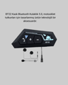 Motosiklet Kask Kulaklığı Bluetooth 5.0 Gürültü Önleme ve Hızlı Bağlantı Yeni Nesil