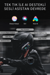 Motosiklet kask kulaklık Bluetooth 5.3 destekli intercom 2 yıl garantili Süresi Kategorisi