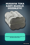 Mukavva Bileklik Toka Kartı 6.5x7.5 Cm 200 Adet Balya Takı Düzenleyici Organizer BX-313740