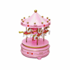 Music Box Carousel Müzikli Atlı Karınca Bx40