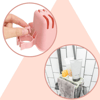 Musluğa Takılan Sünger Havlu Askılı Sabun Hazneli Mutfak Banyo Lavabo Düzenleyici Organizer Bx40