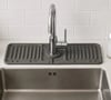 Mutfak Banyo Lavabo Kenarı Silikon Mat Gri Bx40