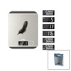 MUTFAK TARTISI TERAZİ İNOX LCD EKRAN 5KG/1GR PİLLİ=2X AAA PİL GR/OZ/ML/IB ÖLÇÜM SKS-4527 (3936)