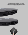 MX Box S 4K Android TV Box – Google Asistan, Dolby Ses, 8 GB Hafıza, Chromecast Desteği