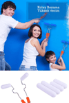 Nano Süngerli Damlatmaz Mobilya Ve Duvar Boyama Rulosu Hem Köşe Hem Düz Zemin Bx40