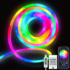 Neon Led Esnek Aydınlatma - Rgb Magıc Smart - 5 Metre Paket Ip67 - Uzaktan Kumanda + Uygulama Bx40