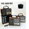 Nns Ns-8897 Orta Boy Retro, Nostaljik, Ahşap Tasarım Radyo Bx40