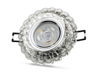 NOAS YL65 1667 Geras Led Çerçeveli 4000K Kristal Cam Spot Kasa - Priz ve Anahtar İçin Uyumlu Çerçeve
