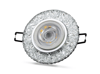 NOAS YL65 1677 Hektor Led Çerçeveli 4000K Kristal Cam Spot Kasa - Priz ve Anahtar İçin Uyumlu Çerçeve
