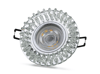 NOAS YL65 1727 Troya Led Çerçeveli 4000K Kristal Cam Spot Kasa - Priz ve Anahtar İçin Uyumlu Çerçeve